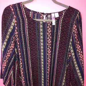 Beautiful patterned blouse